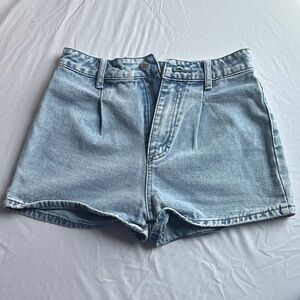 SHEIN Light Wash Denim Jean Shorts